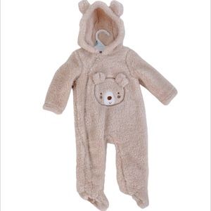 Baby teddy bear boy 6M pajama suit